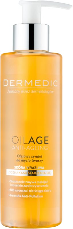 Dermedic Oilage oljasti sindet za umivanje obraza