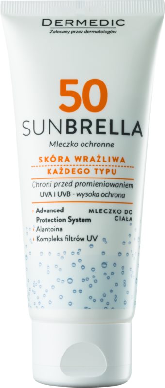 Dermedic Sunbrella lotiune minerala pentru bronz SPF 50