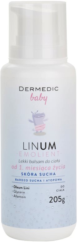 Dermedic Baby lahki balzam za telo za suho do atopično kožo
