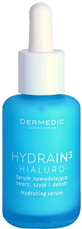 Dermedic Hydrain3 Hialuro Hydraterende Gezichtsserum voor Droge tot Zeer Droge Huid