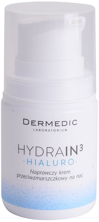 Dermedic Hydrain3 Hialuro hydratační noční krém proti vráskám