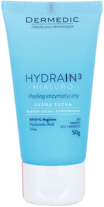 Dermedic Hydrain3 Hialuro Enzym-Peeling für dehydrierte trockene Haut