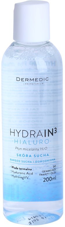 Dermedic Hydrain3 Hialuro micellás víz