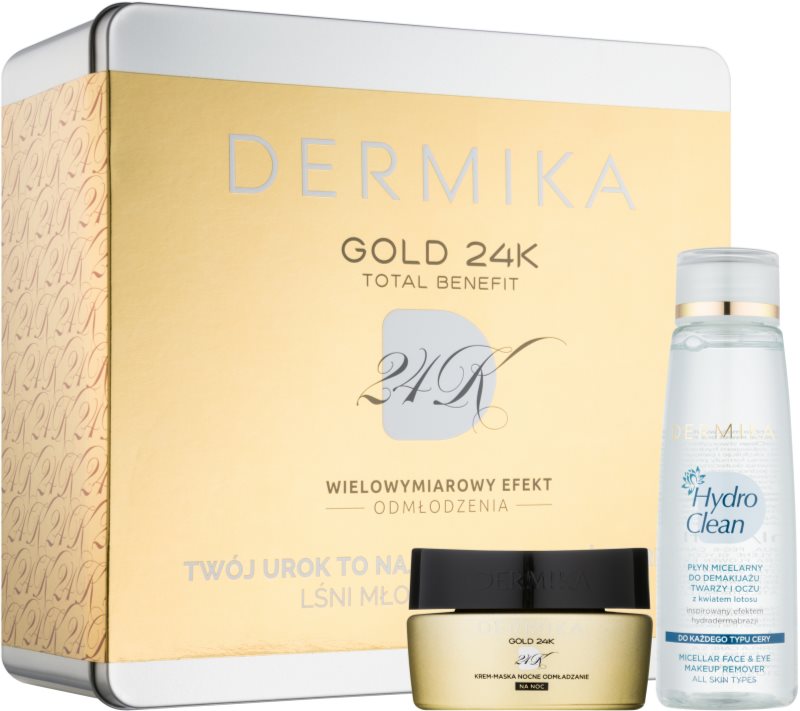 Dermika Gold 24k Total Benefit set cosmetice II.