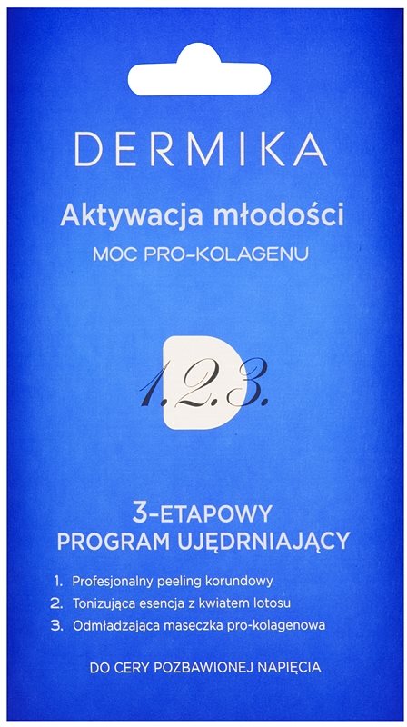 Dermika 1. 2. 3. trojfázová spevňujúca starostlivosť pre zrelú pleť