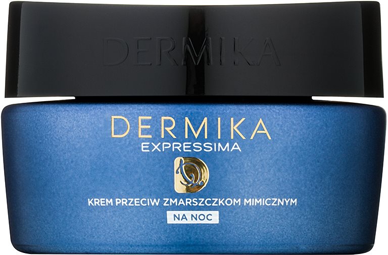 Dermika Expressima regenerierende Nachtcreme gegen Mimikfalten