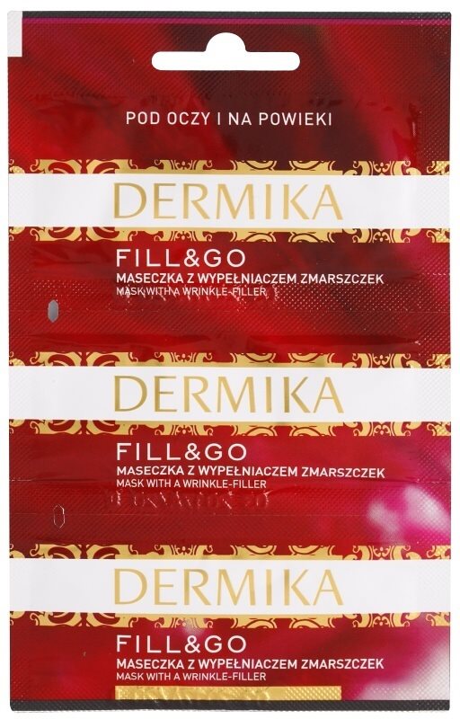 Dermika Fill & Go regenerierende Maske gegen Falten für die Augenpartien