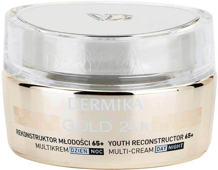 Dermika Gold 24k Total Benefit crème luxe rajeunissante 65+