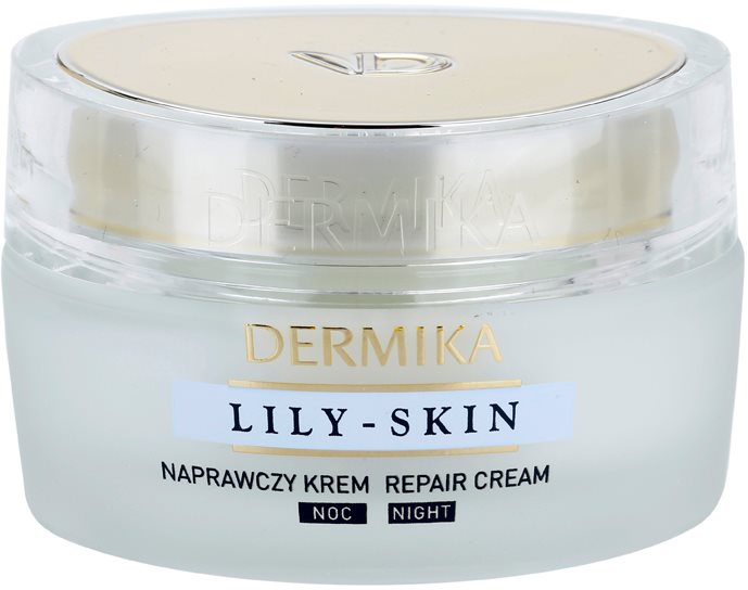 Dermika Lily Skin crema de noapte cu efect de anti imbatranire pentru un aspect intinerit