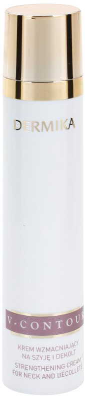 Dermika V-Contour spevňujúci krém na krk a dekolt