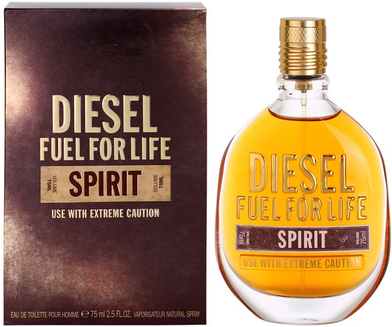 Diesel Fuel for Life Spirit toaletná voda pre mužov 75 ml