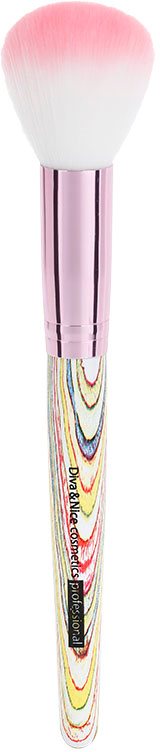 Diva & Nice Cosmetics Accessories pensula pentru pudra si fard de obraz