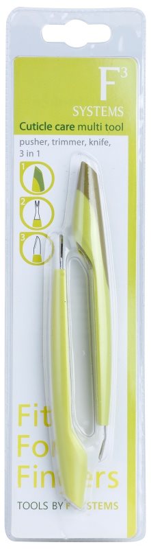 Diva & Nice Cosmetics Accessories instrument multifuncțional pentru indepartarea cuticulelor 3 in 1