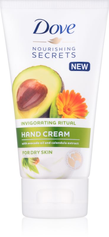 Dove Nourishing Secrets Invigorating Ritual crema de maini pentru piele uscata