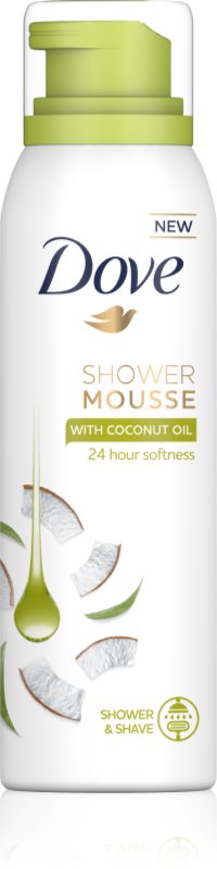 Dove Coconut Oil Shower Foam 3 in 1