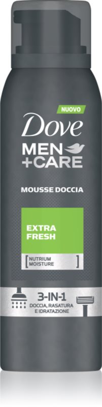 Dove Men+Care Extra Fresh pena za prhanje 3v1