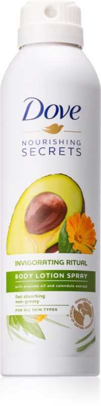 Dove Nourishing Secrets Invigorating Ritual Protective Spray Body Milk