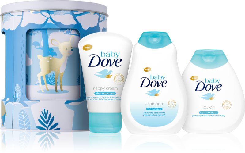 Dove Baby Rich Moisture darilni set I. (za otroke)