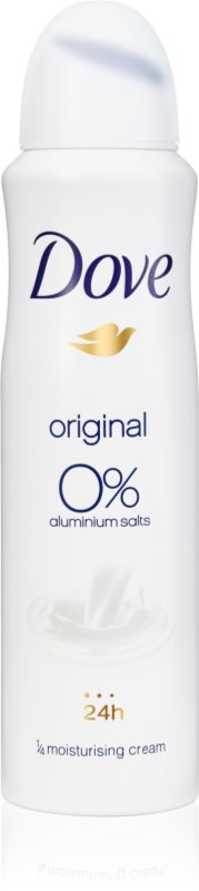 Dove Original dezodorant brez alkohola in vsebnosti aluminija 24 ur