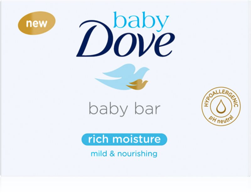 Dove Baby Rich Moisture sapun cremos pentru spalare
