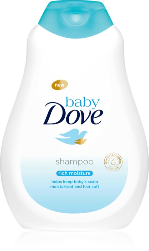 Dove Baby Rich Moisture šampon pro dětskou pokožku hlavy