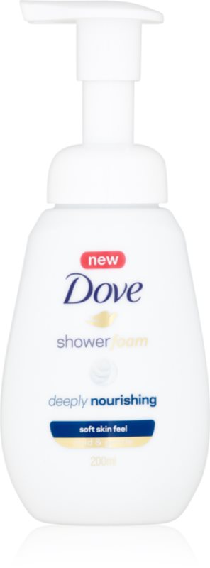 Dove Deeply Nourishing spuma pentru dus cu efect de nutritiv