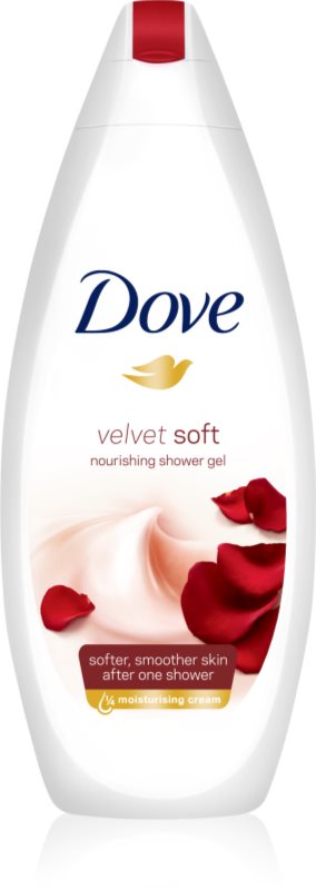 Dove Velvet Soft vlažilen gel za prhanje