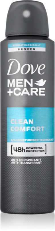 Dove Men+Care Clean Comfort dezodorant antiperspirant v spreji 48h