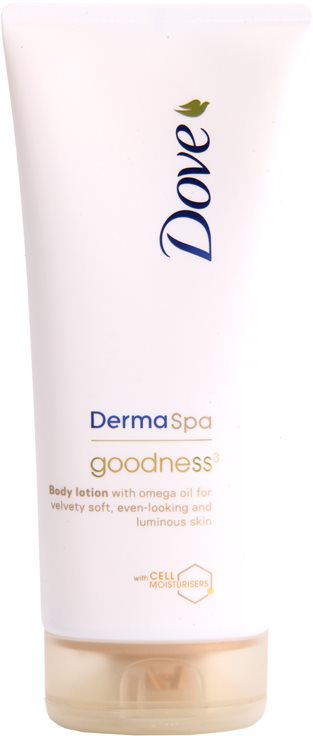 Dove DermaSpa Goodness³ losjon za telo za nežno in gladko kožo