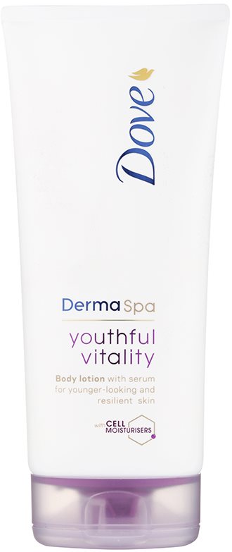 Dove DermaSpa Youthful Vitality lait corporel rajeunissant pour une peau élastique