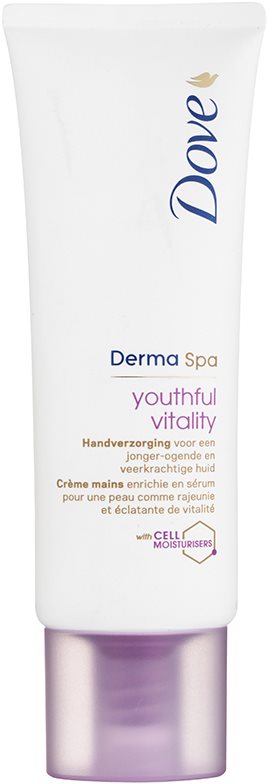 Dove DermaSpa Youthful Vitality Handcreme zur Erneuerung der Geschmeidigkeit der Haut