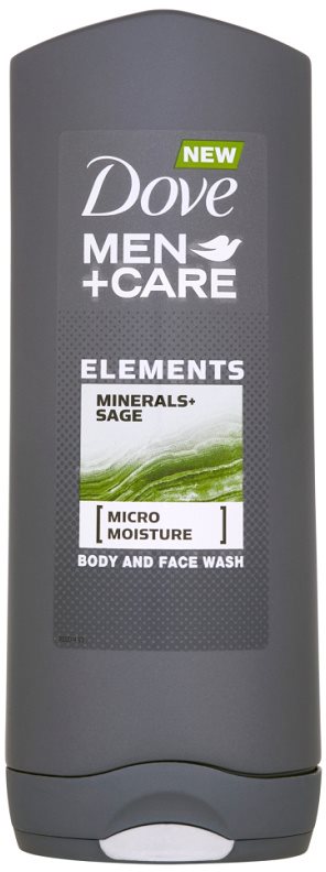 Dove Men+Care Elements гель для душа для обличчя та тіла 2 в 1