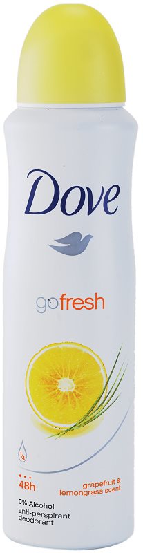 Dove Go Fresh Energize дезодорант-антиперспірант спрей 48 годин