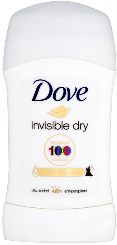 Dove Invisible Dry kemény izzadásgátló fehér foltok ellen 48h