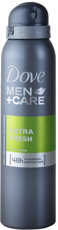 Dove Men+Care Extra Fresh dezodorant antiperspirant v spreji 48h
