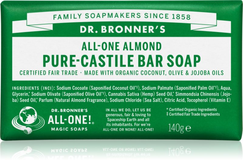 Dr. Bronner’s Almond туалетне мило