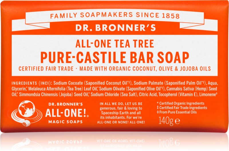 Dr. Bronner’s Tea Tree trdo milo