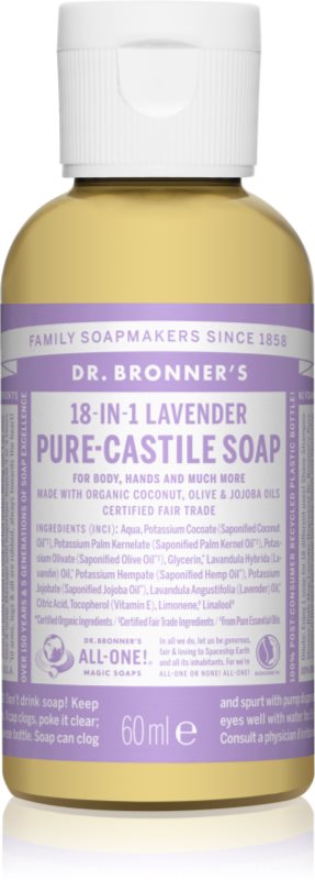 Dr. Bronner’s Lavender tekoče univerzalno milo