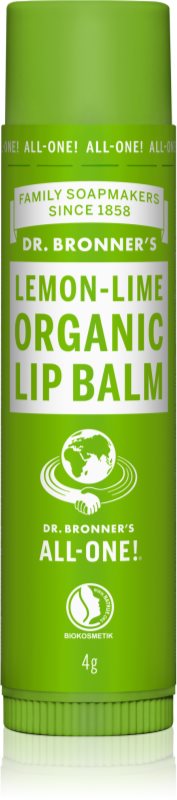 Dr. Bronner’s Lemon & Lime balsam de buze