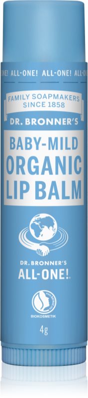 Dr. Bronner’s Baby-Mild Lippenbalsem Parfumvrij