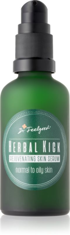 Dr. Feelgood Herbal Kick dvofazni pomlajevalni serum za normalno do mastno kožo