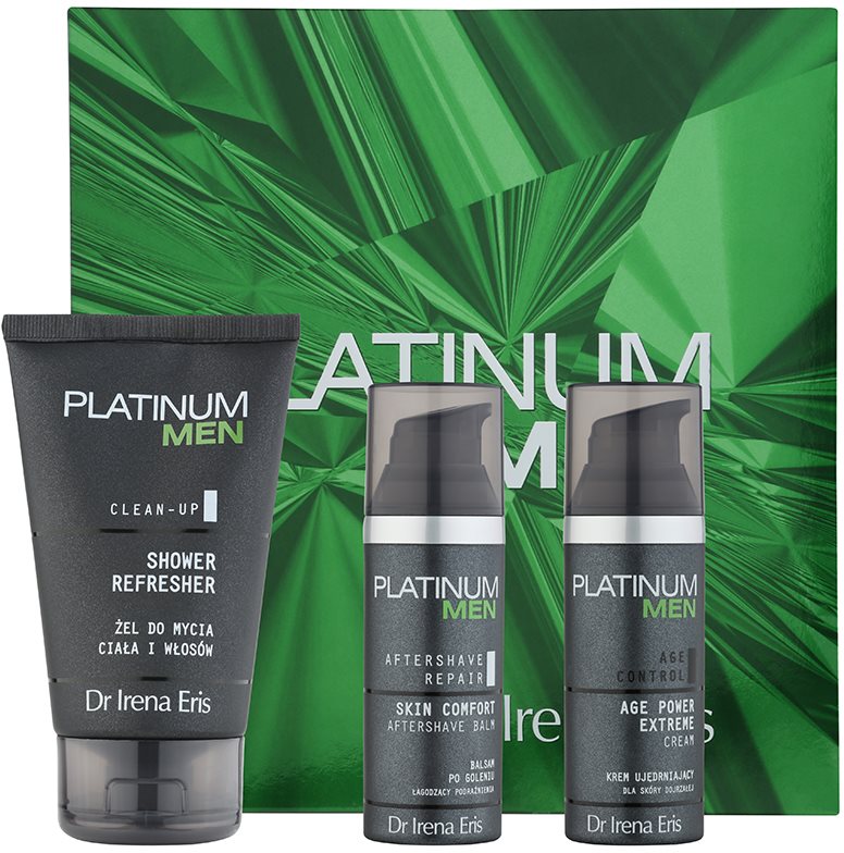 Dr Irena Eris Platinum Men Aftershave Repair kozmetika szett I.