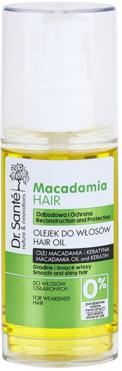 Dr. Santé Macadamia Olie voor futloos haar