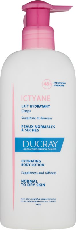 Ducray Ictyane Hydrating Body Lotion For Normal And Dry Skin