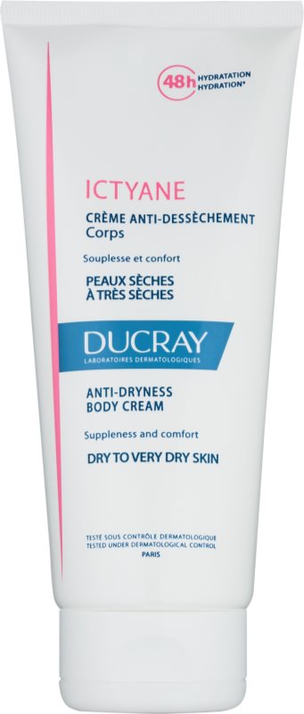 Ducray Ictyane Hydraterende Bodycrème voor Droge tot Zeer Droge Huid