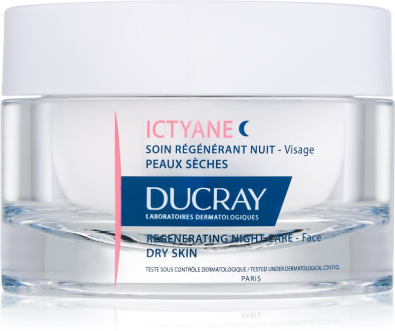 Ducray Ictyane regeneračná nočná starostlivosť pre suchú pleť