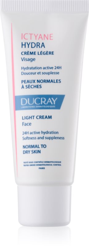 Ducray Ictyane crema hidratanta usoara pentru piele normala si uscata