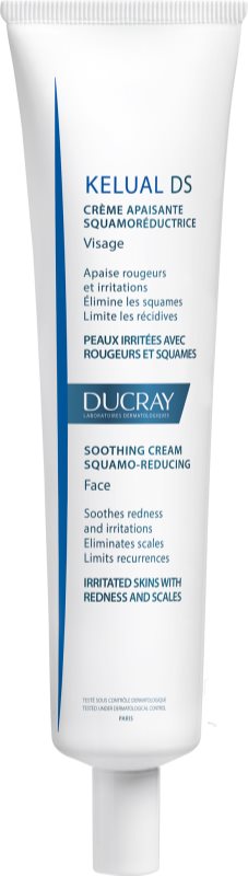 Ducray Kelual DS crème apaisante pour peaux irritées et sébosquameuses