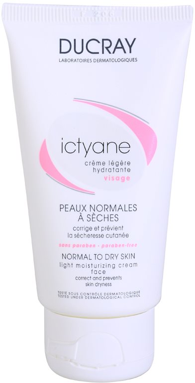 Ducray Ictyane creme hidratante para pele normal a seca