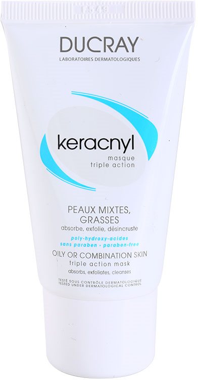 Ducray Keracnyl mascarilla limpiadora para pieles grasas y mixtas